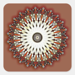 豊かな銅曼荼羅 スクエアシール