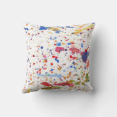 豊かな（ばちゃばちゃ）跳ねる クッション (裏面)