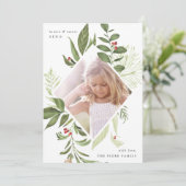 豊かな |ホリデーフォトカード シーズンカード (スタンド正面)