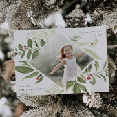 豊かな | ホリデー フォト カード