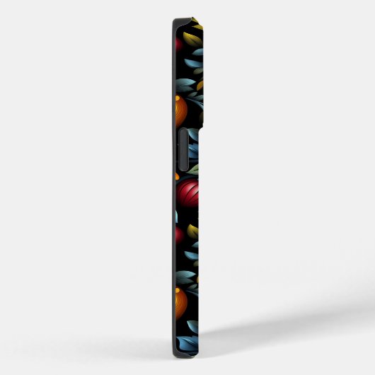 豊エレガントかな色のKhokhlomaフローラ鮮やか Case-Mate iPhoneケース (裏面 / 右)