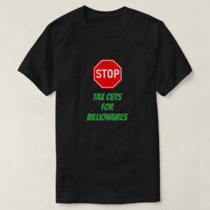 豊ストップ富の福祉と富裕層の減税 Tシャツ