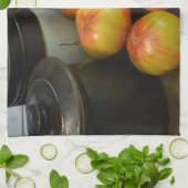 豊作のトマト キッチンタオル (折り畳み)