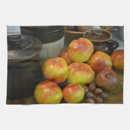 豊作のトマト キッチンタオル