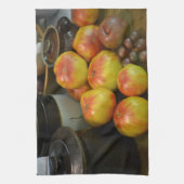 豊作のトマト キッチンタオル (縦)