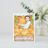 豊作はがき感動的 ポストカード (スタンド正面)