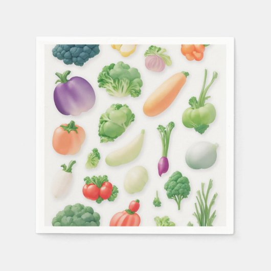 豊作 スタンダードカクテルナプキン (正面)