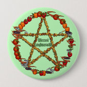 豊作 缶バッジ (正面)