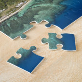 豊力島、真無賀諸島、フィジー ジグソーパズル (側面)