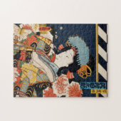 豊原伝統的日本の国周の貴族 ジグソーパズル (横)