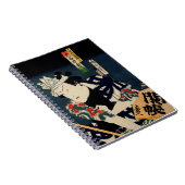 豊原国近日本のおもしろい顔 ノートブック (右側)