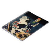 豊原国近日本のおもしろい顔 ノートブック (左側)