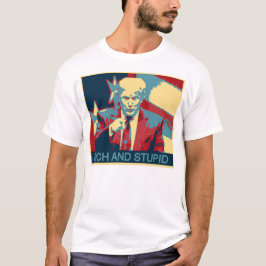 豊富および愚か(アンチ切札) Tシャツ
