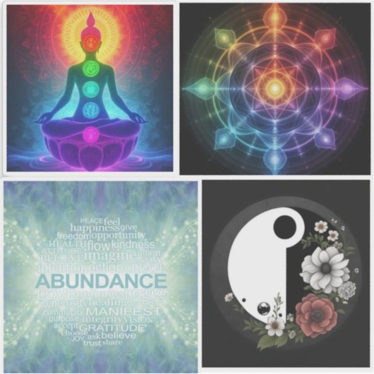 豊富さとバランス シール (正面)