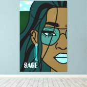 豊富なキャンバス印刷 キャンバスプリント (インサイチュ (ウッドフロア))