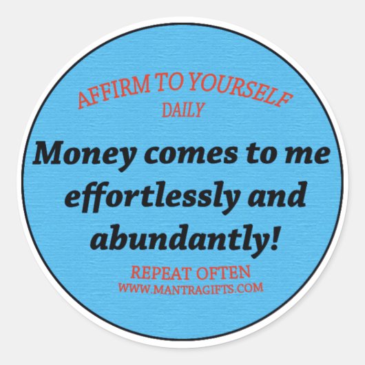 豊富なステッカー ラウンドシール (正面)