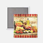 豊富なテーブルデジタ動揺してル マグネット (正面/裏面)