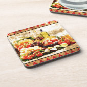 豊富なテーブル コースター (左側)