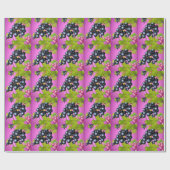 豊富なブドウのコレクション ラッピングペーパー (フラット)