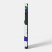 豊富なブルーベリーiPhoneケース iPhoneケース (左側面)