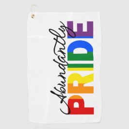 豊富なプライド誇りを持ったは、ゲイゴルフタオルにする ゴルフタオル