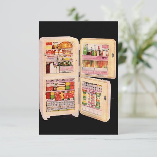 豊富な冷蔵庫 (スタンド正面)