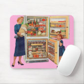 豊富な冷蔵庫 マウスパッド (マウス)