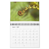 豊富な地球から カレンダー (3月 2027)