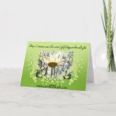 豊富な恵みの挨拶状! カード (裏面)