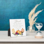 豊富な恵み秋カボチャとラム フォトプラーク (インサイチュ)