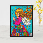 豊富な恵み カード (黄色い花)