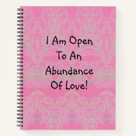 豊富な愛のノート ノートブック