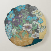 豊富な春I ラウンドクッション (裏面)