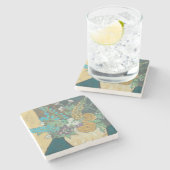 豊富な春II ストーンコースター (横)