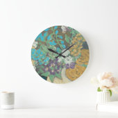 豊富な春II ラージ壁時計 (ホーム)