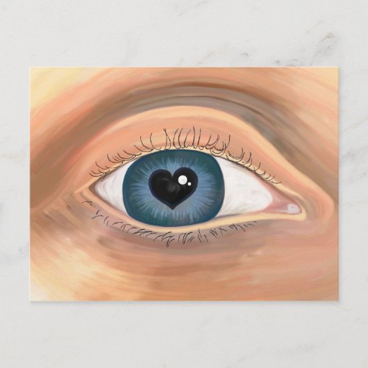 豊富な目 ポストカード (正面)