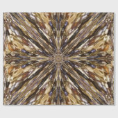 豊富な種子ビーズ抽象芸術パターン ラッピングペーパー (フラット)