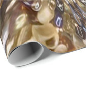 豊富な種子ビーズ抽象芸術パターン ラッピングペーパー (ロールコーナー)