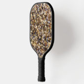 豊富な種子ビーズ ピックルボールラケット (左)