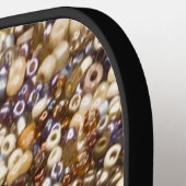 豊富な種子ビーズ ピックルボールラケット (左詳細)