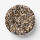 豊富な種子ビーズ ペーパーボウル (正面)