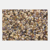 豊富な種子ビーズ ラッピングペーパーシート (正面2)