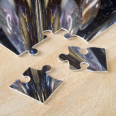 豊富な種子ビーディング抽象芸術パターン ジグソーパズル (側面)