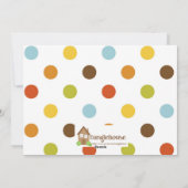 豊富な聖なる書物、経典の感謝祭はそれをカードカスタマイズ シーズンカード (裏面)