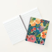 豊富な花模様I ノートブック (内部)