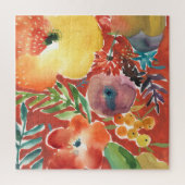 豊富な花模様III ジグソーパズル (縦)