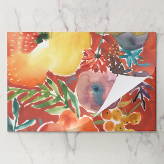 豊富な花模様III ペーパーパッド (折り畳み)