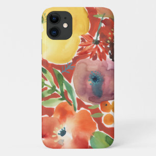 豊富な花模様III iPhone 11 ケース
