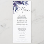 豊富な葉バイオレット植物学 メニュー (正面)