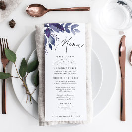 豊富な葉バイオレット植物学 メニュー